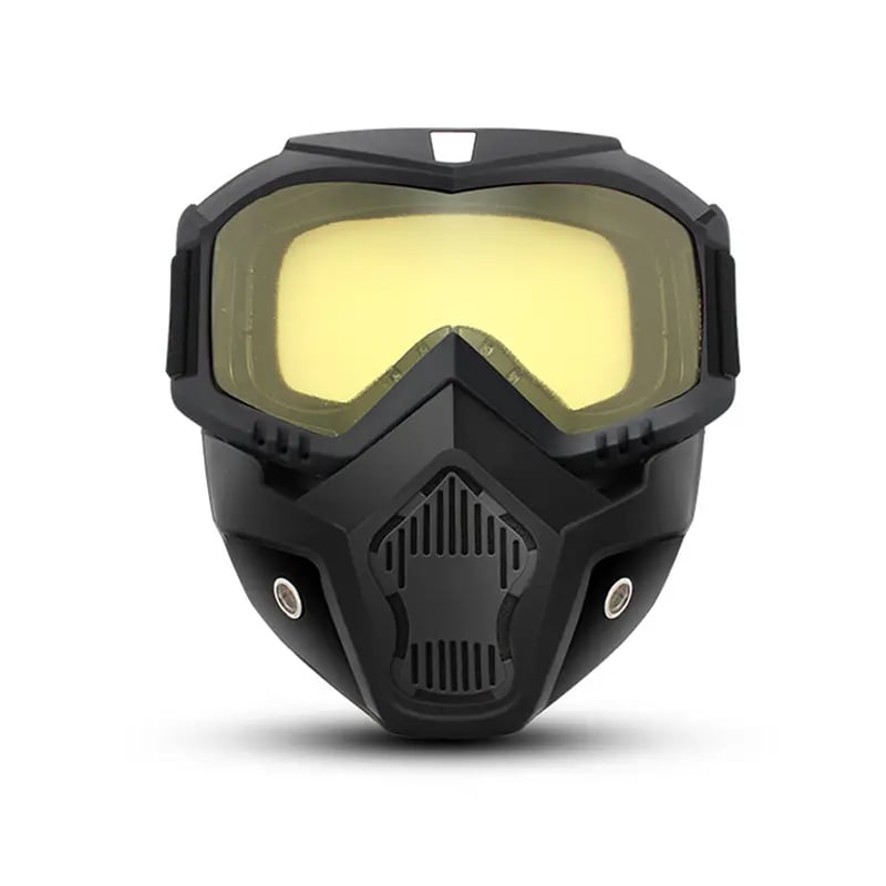 4-in-1 Modular Full-Face Safety Goggles