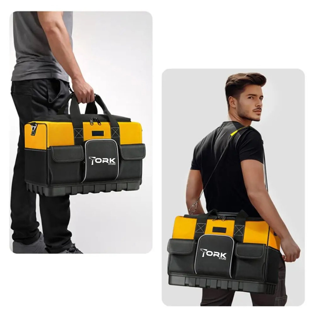 Heavy-Duty Tool Bag - Reinforced Base, Oxford Fabric