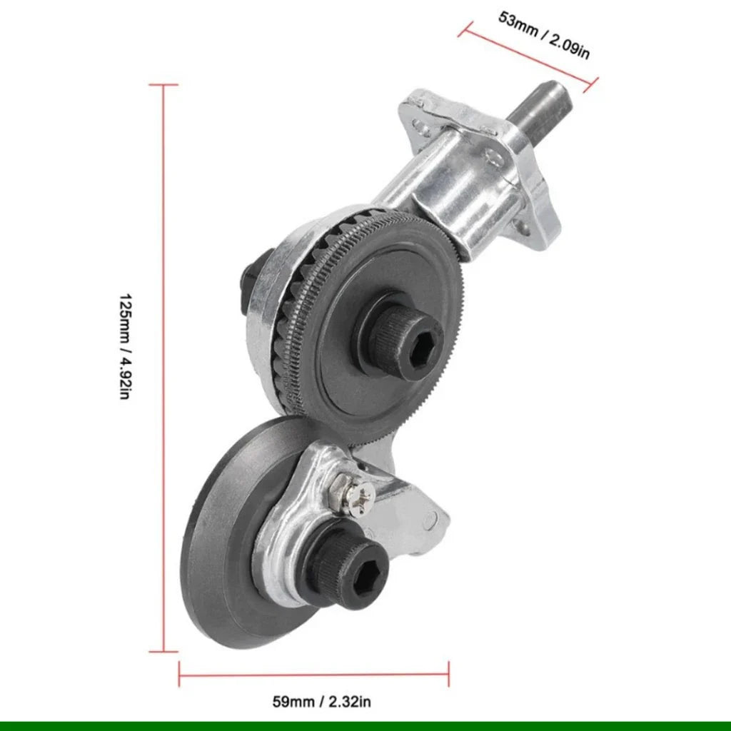 Electric Sheet Metal Cutter Drill Attachment