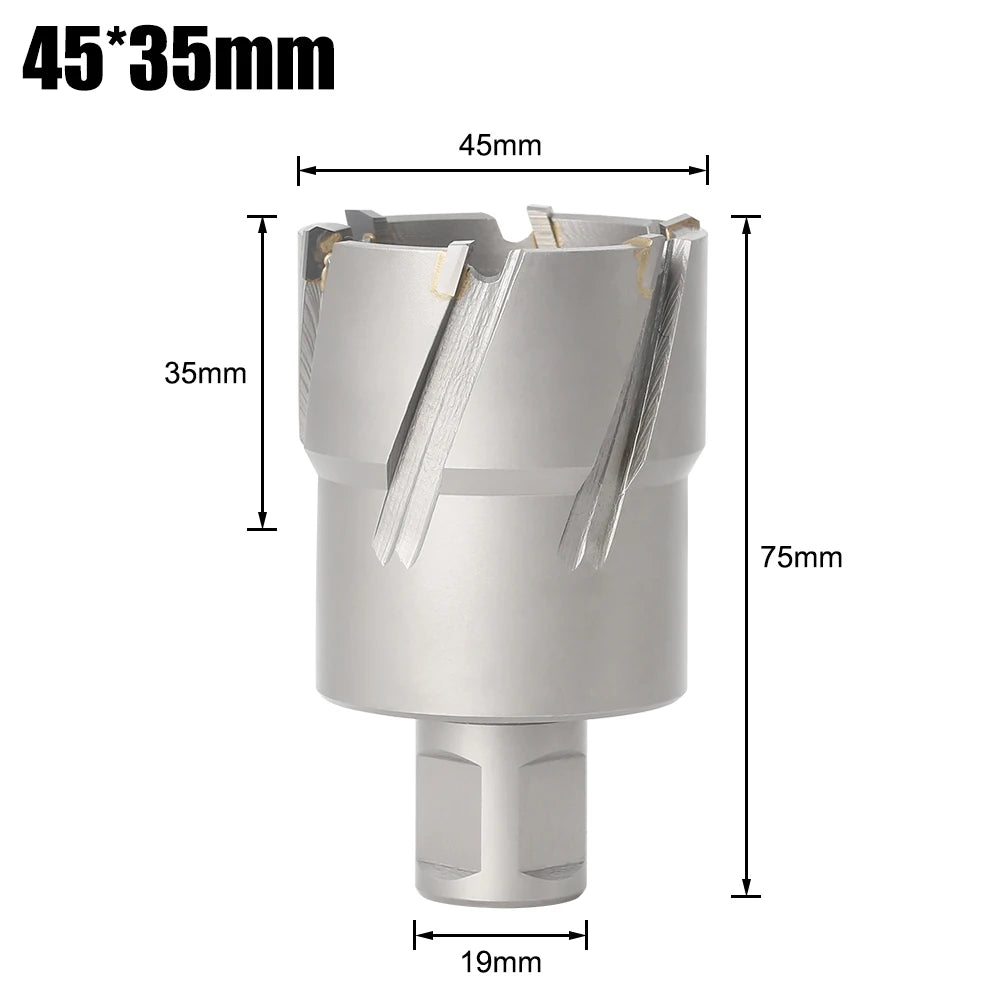 TCT Annular Cutter - 12-60mm, 3/4in Weldon Shank