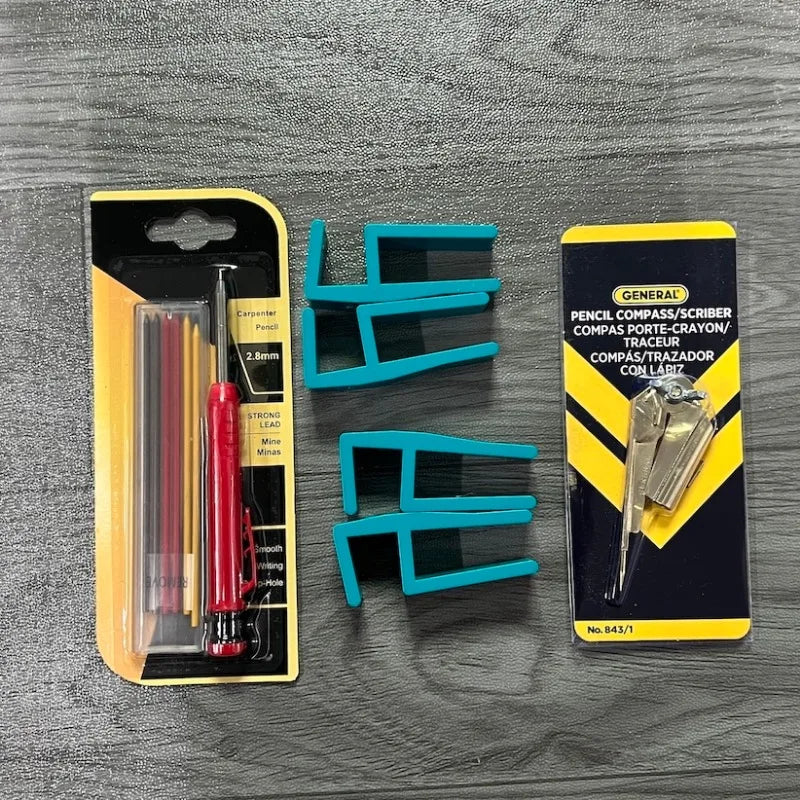 Cabinet Door Alignment Clips - 16-20mm, Set