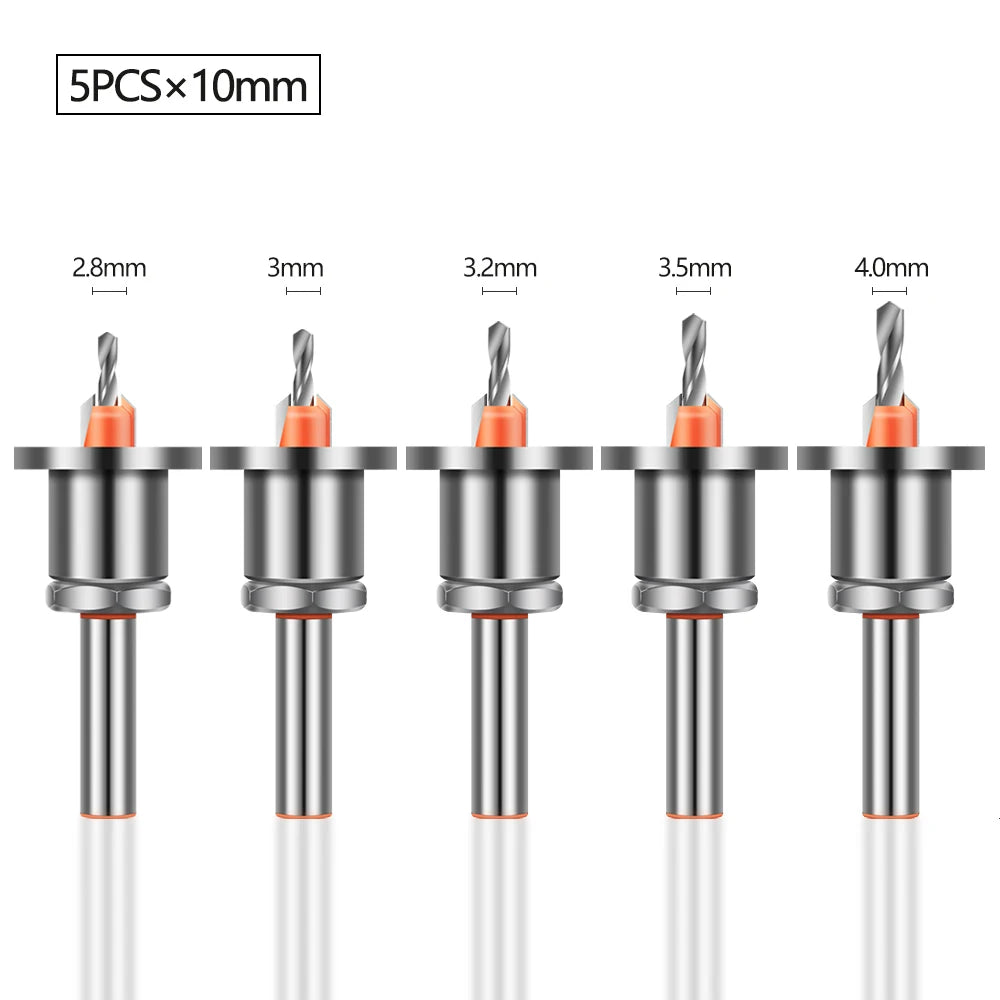 Adjustable Countersink Drill Bit – 8mm/10mm Shank, Carbide Tip