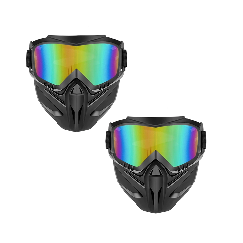 Full-Face Detachable Goggle Mask - Welding & Riding