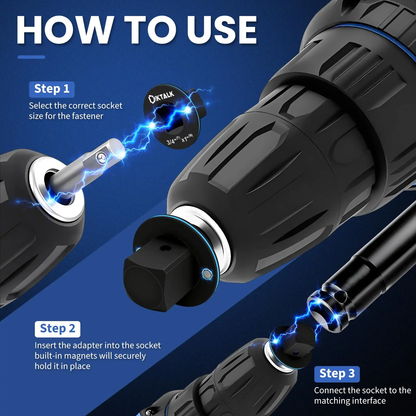 Stackable Low-Profile Impact Adapter Set - 3 Piece