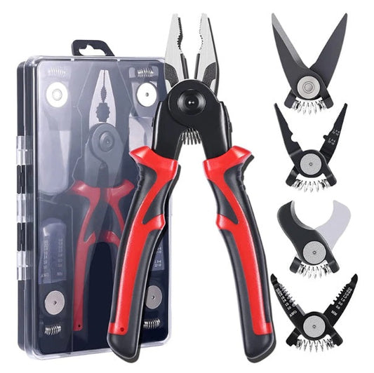 5-in-1 Interchangeable Pliers Kit - MasterTool