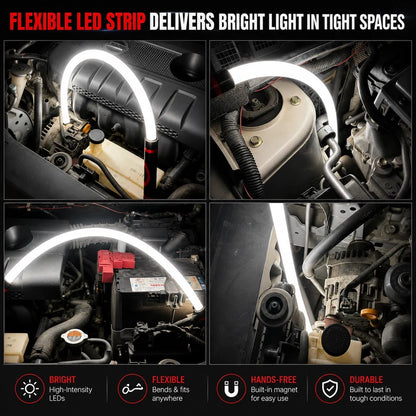 Bendable LED Flashlight Stick - 800 Lumens