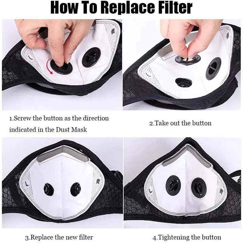 AirGuard Pro Carbon Filter Dust Mask