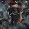 Detachable Full-Face Goggle Mask for Welding & Riding