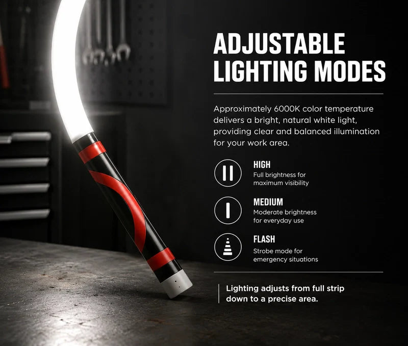 Bendable LED Flashlight Stick - 800 Lumens