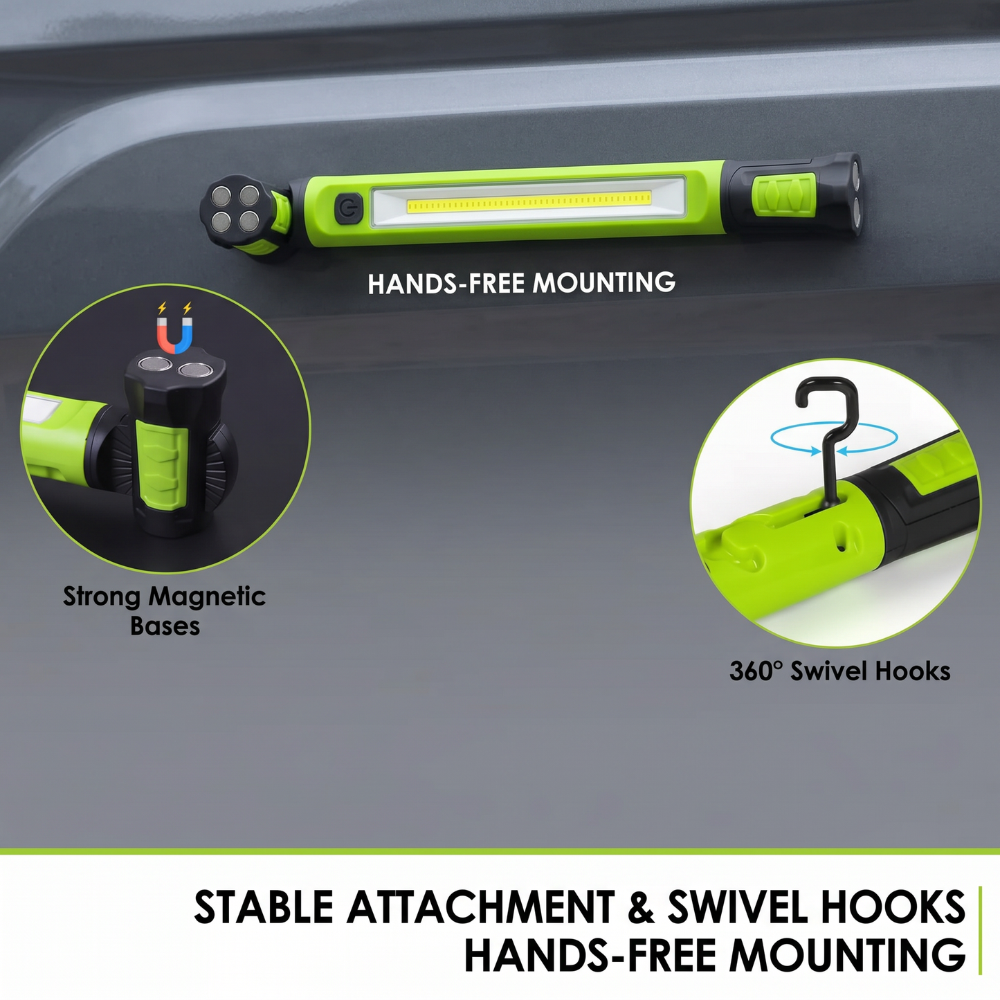 Magnetic Rechargeable COB Work Light