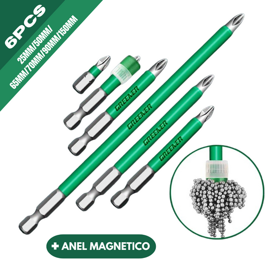 Greener Magnetic Bit Tips with Magnetic Ring