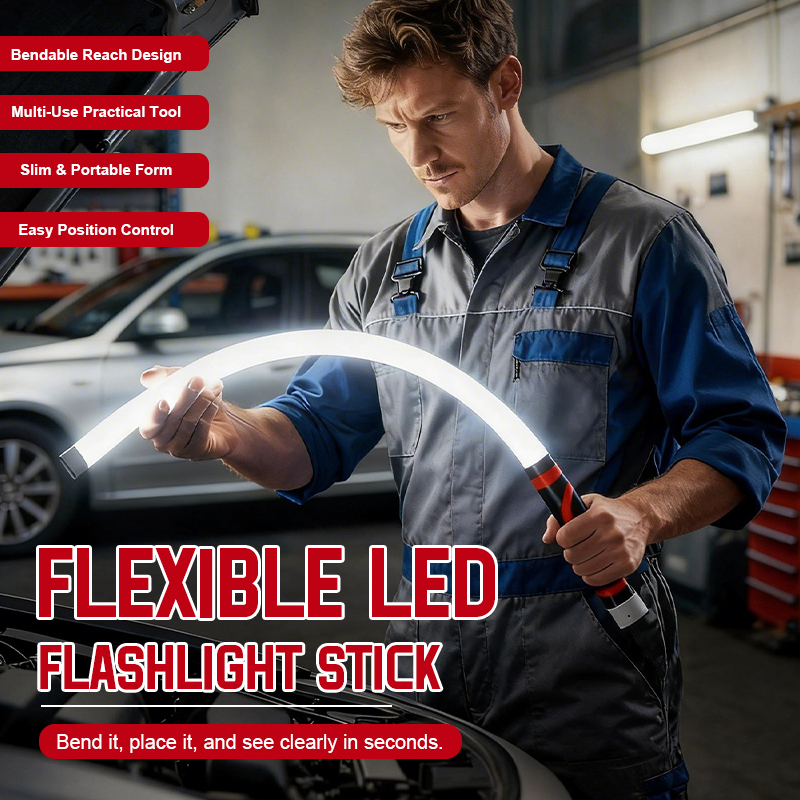 Flexible Gooseneck LED Inspection Light - USB-C Rechargeable