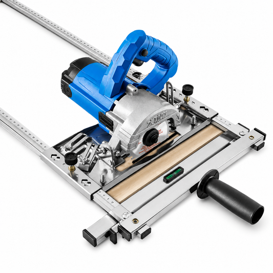 Saw Cutting Guide with Dual Positioning Ruler