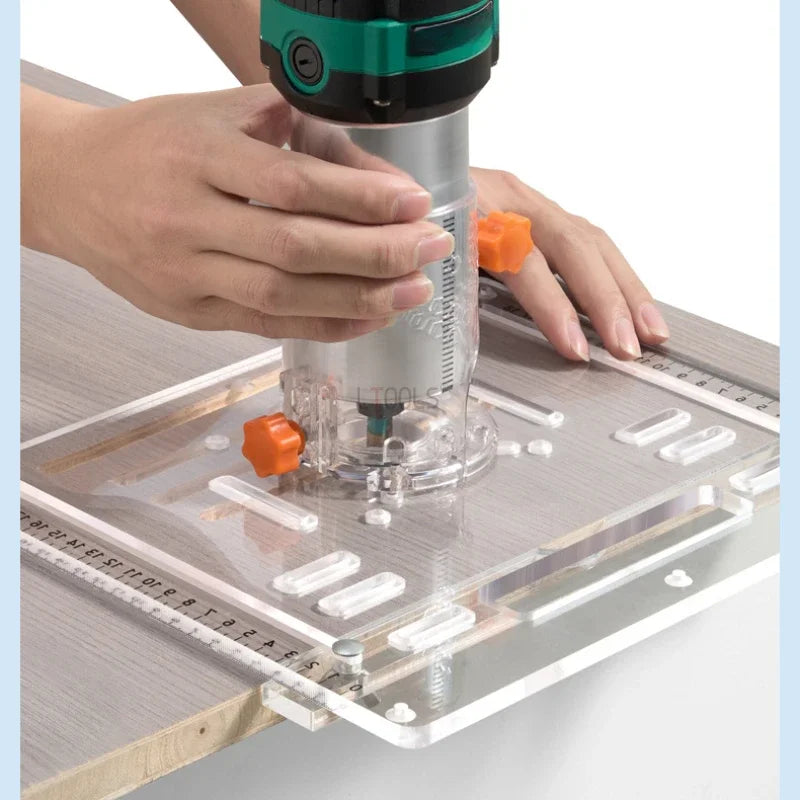 Router Table Insert Plate - Acrylic, 2 Sizes Available
