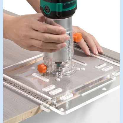 Router Table Insert Plate - Acrylic, 2 Sizes Available