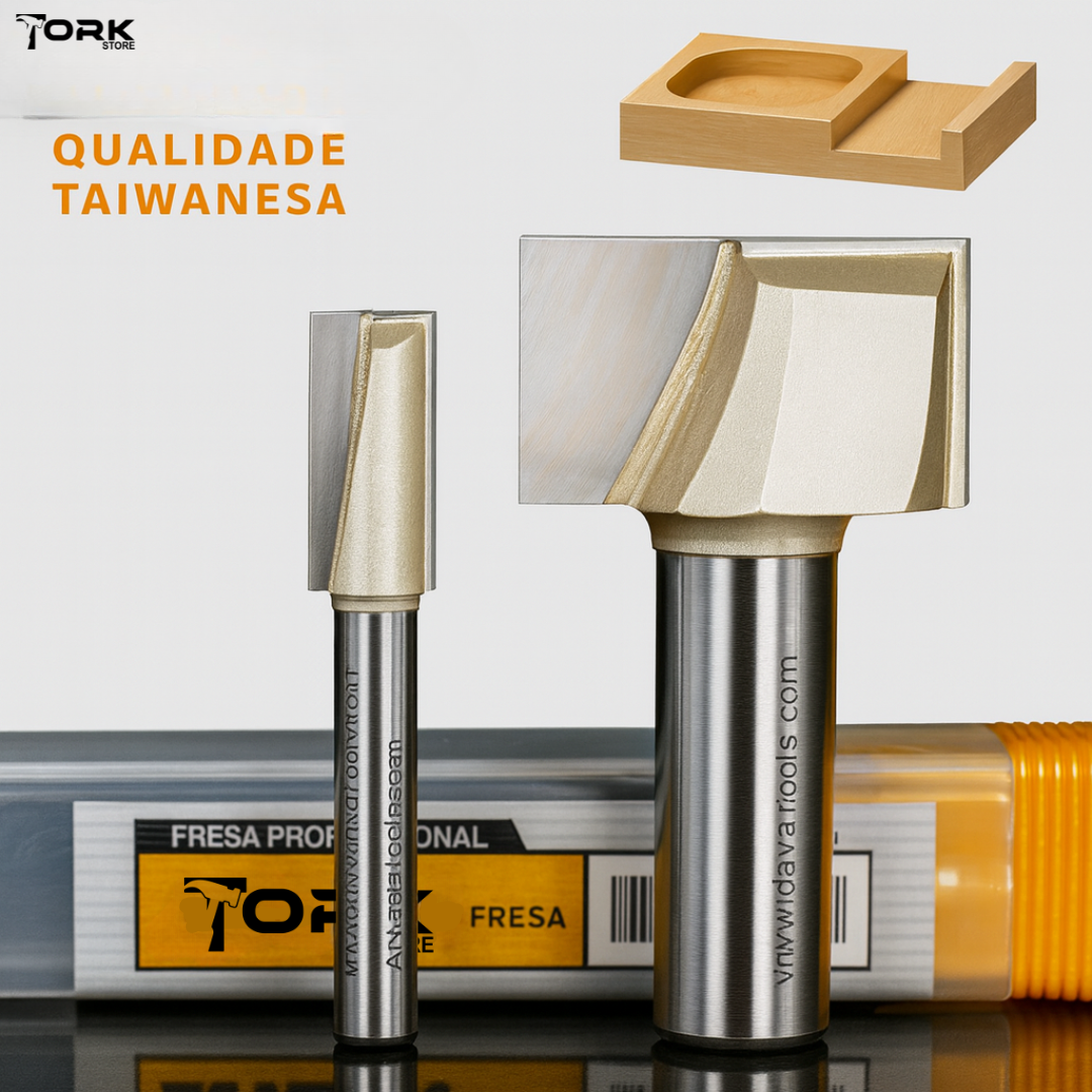 Straight Flush Trim Router Bit, tungsten carbide