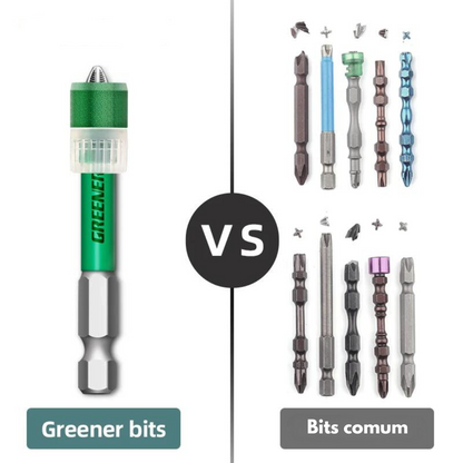 Greener Magnetic Bit Tips with Magnetic Ring