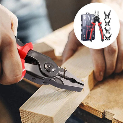 5-in-1 Interchangeable Pliers Kit - MasterTool