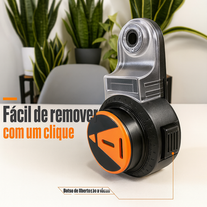 360-Degree Laser Level with Vacuum Suction Mount