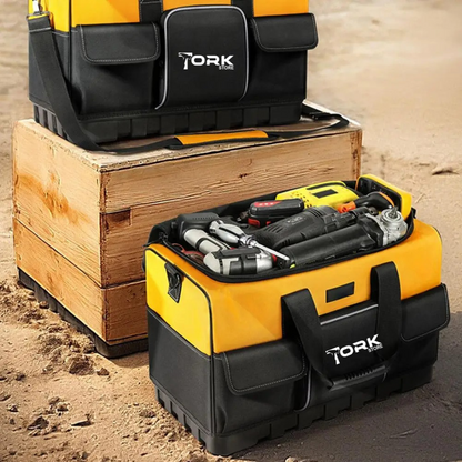 Heavy-Duty Tool Bag - Reinforced Base, Oxford Fabric