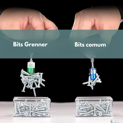 Greener Magnetic Bit Tips with Magnetic Ring