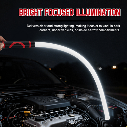 Flexible Gooseneck LED Inspection Light - USB-C Rechargeable