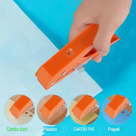 8mm Single Hole Punch Pliers Kit with 3mm Countersink Drill