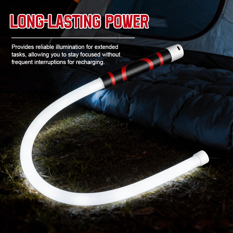 Flexible Gooseneck LED Inspection Light - USB-C Rechargeable