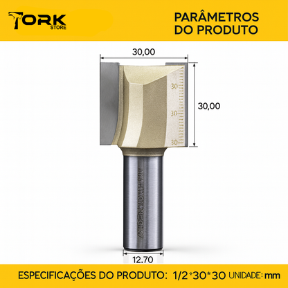 Straight Flush Trim Router Bit, tungsten carbide