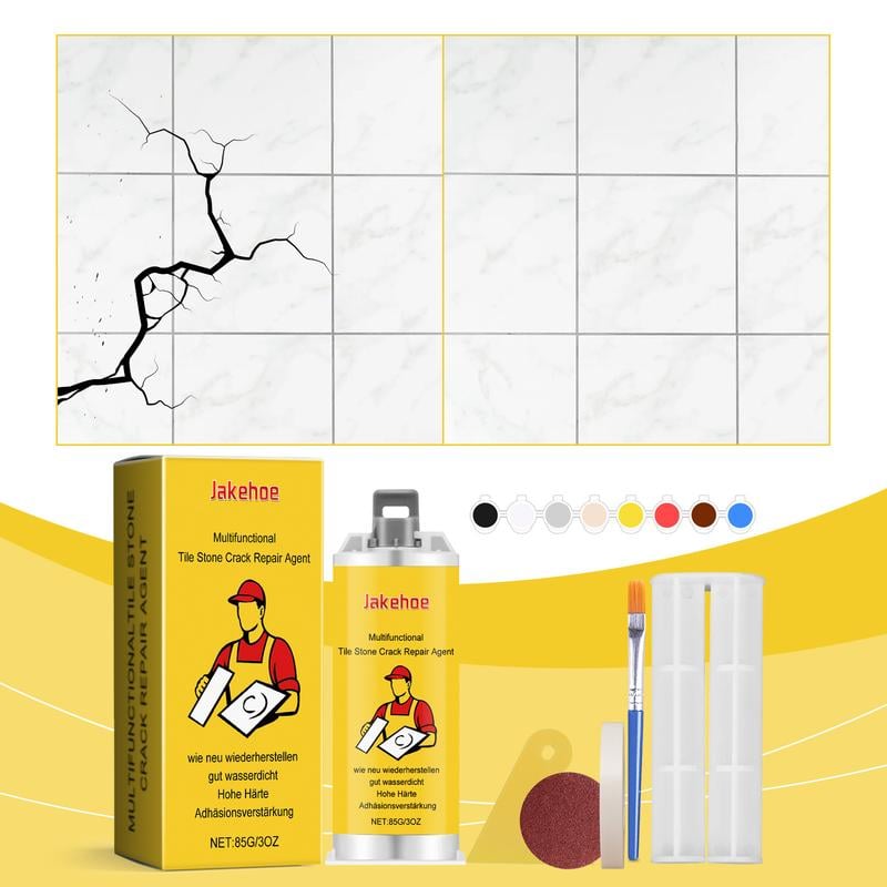 Quick-Drying Tile Repair Glue Kit