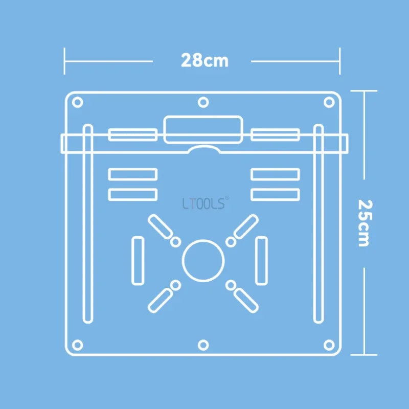 Router Table Insert Plate - Acrylic, 2 Sizes Available