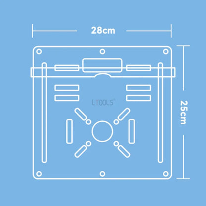 Router Table Insert Plate - Acrylic, 2 Sizes Available