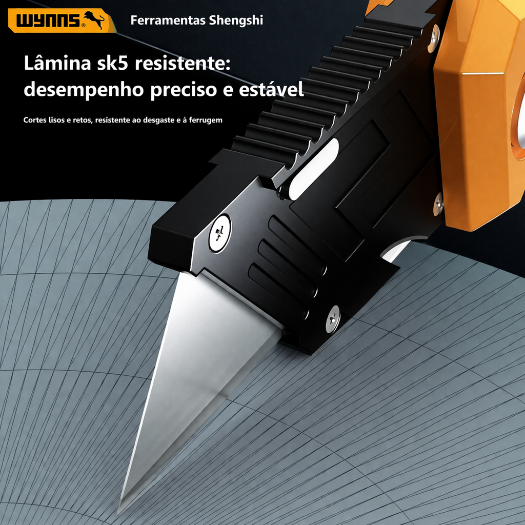 Folding Utility Knife - Multi-Angle SK5 Blade
