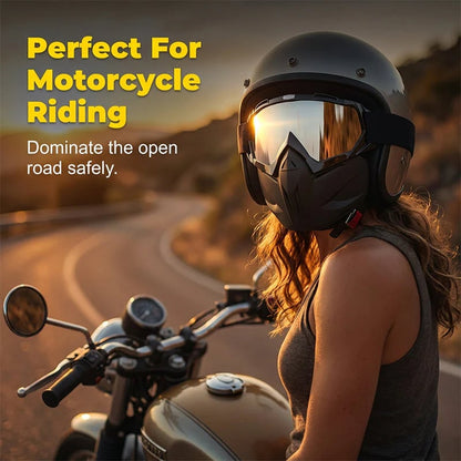 4-in-1 Modular Full-Face Safety Goggles