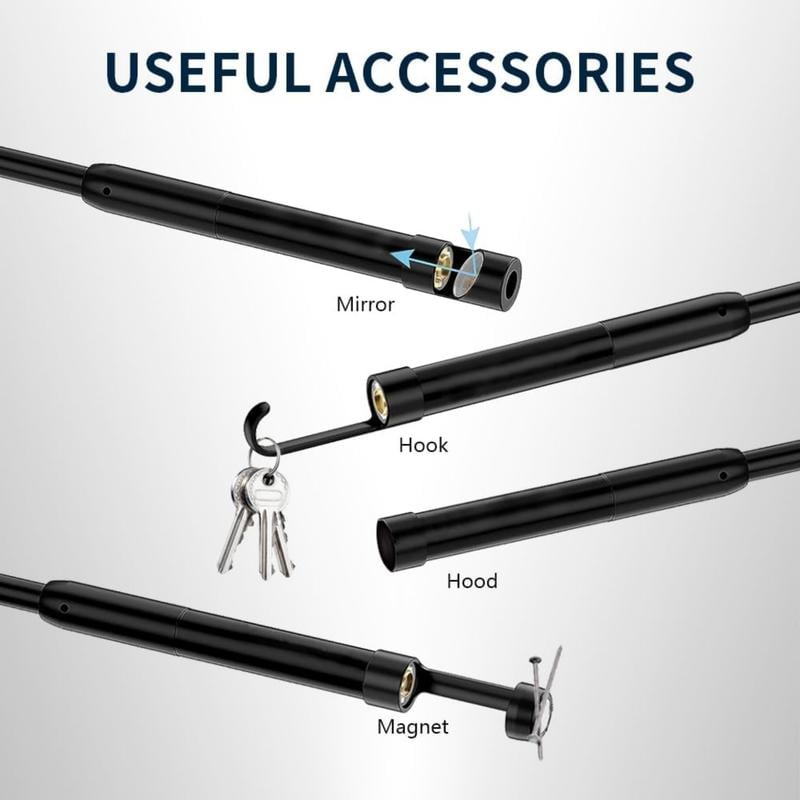 16.4ft HD Endoscope Inspection Camera for iPhone & Android