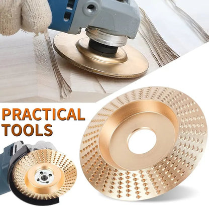 3-Piece Wood Carving Wheel Set - Carbon Steel
