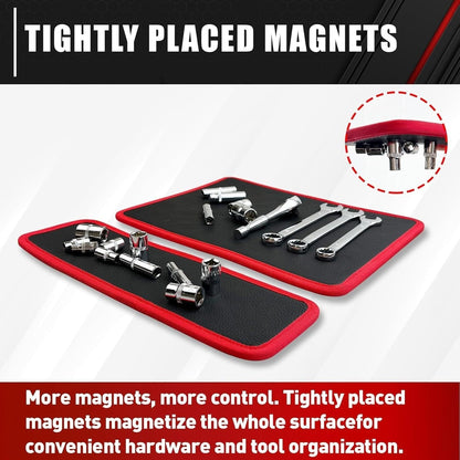 3-Piece Flexible Magnetic Tool Holder Mat Set