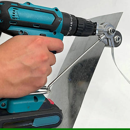 Electric Sheet Metal Cutter Drill Attachment