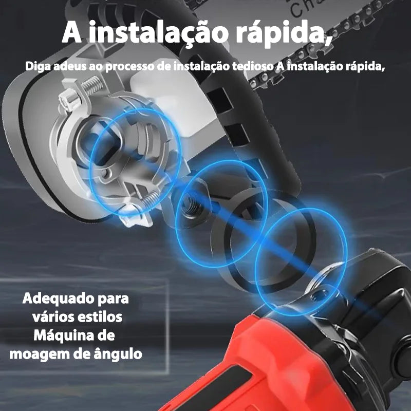 Chainsaw Conversion Kit for Angle Grinder