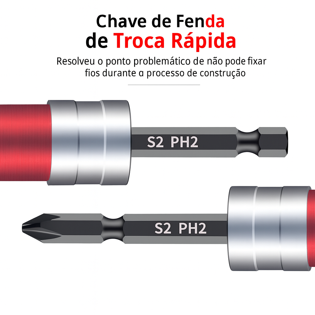 2-in-1 Countersink Drill Bit with Depth Stop - 7-Piece Kit