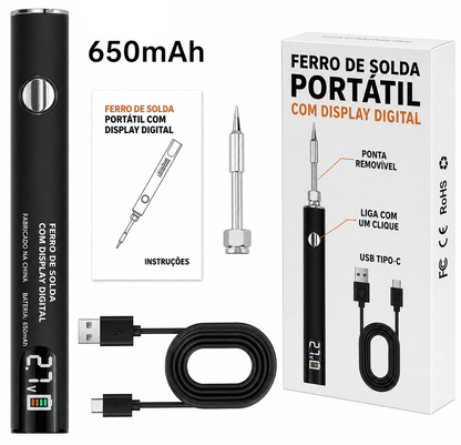 Caneta de Solda USB para Pequenos Consertos