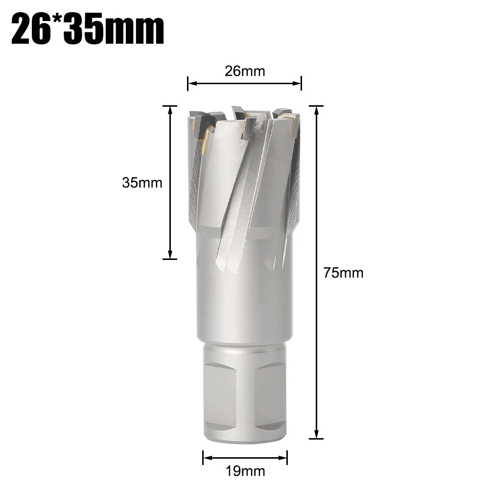 TCT Annular Cutter - 12-60mm, 3/4in Weldon Shank
