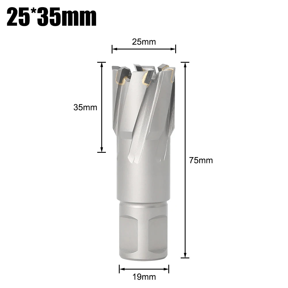 TCT Annular Cutter - 12-60mm, 3/4in Weldon Shank