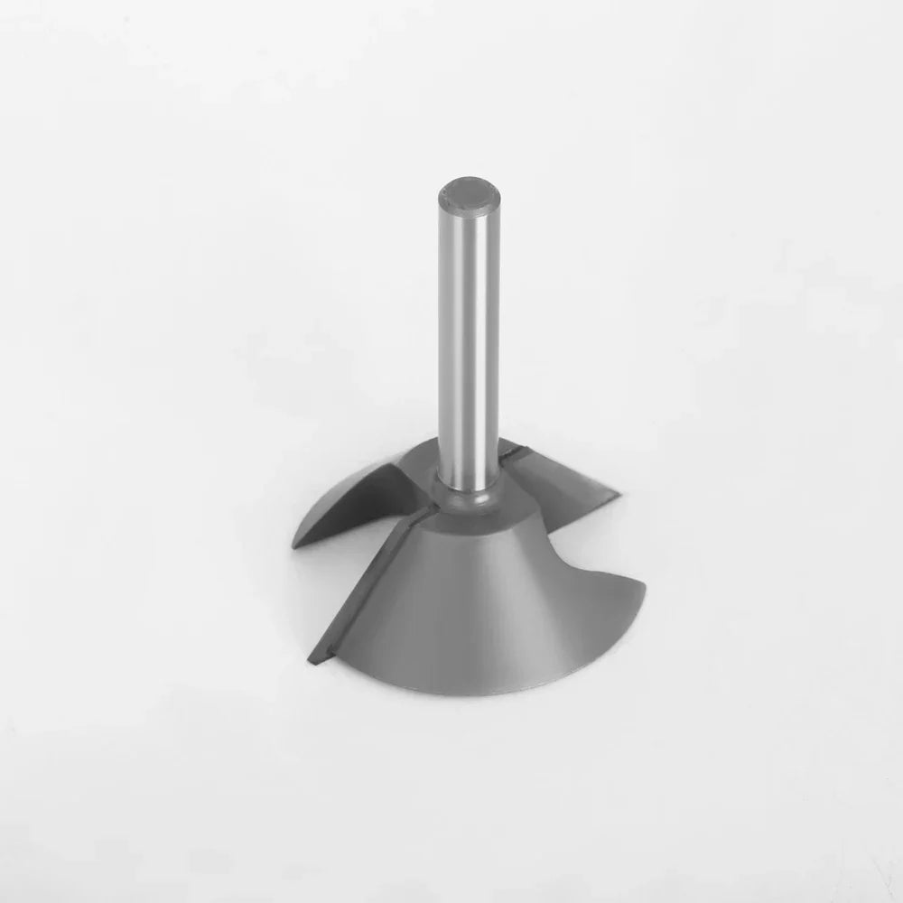 Inverted Router Bit for Recessed Pull Handles - 8mm Shank