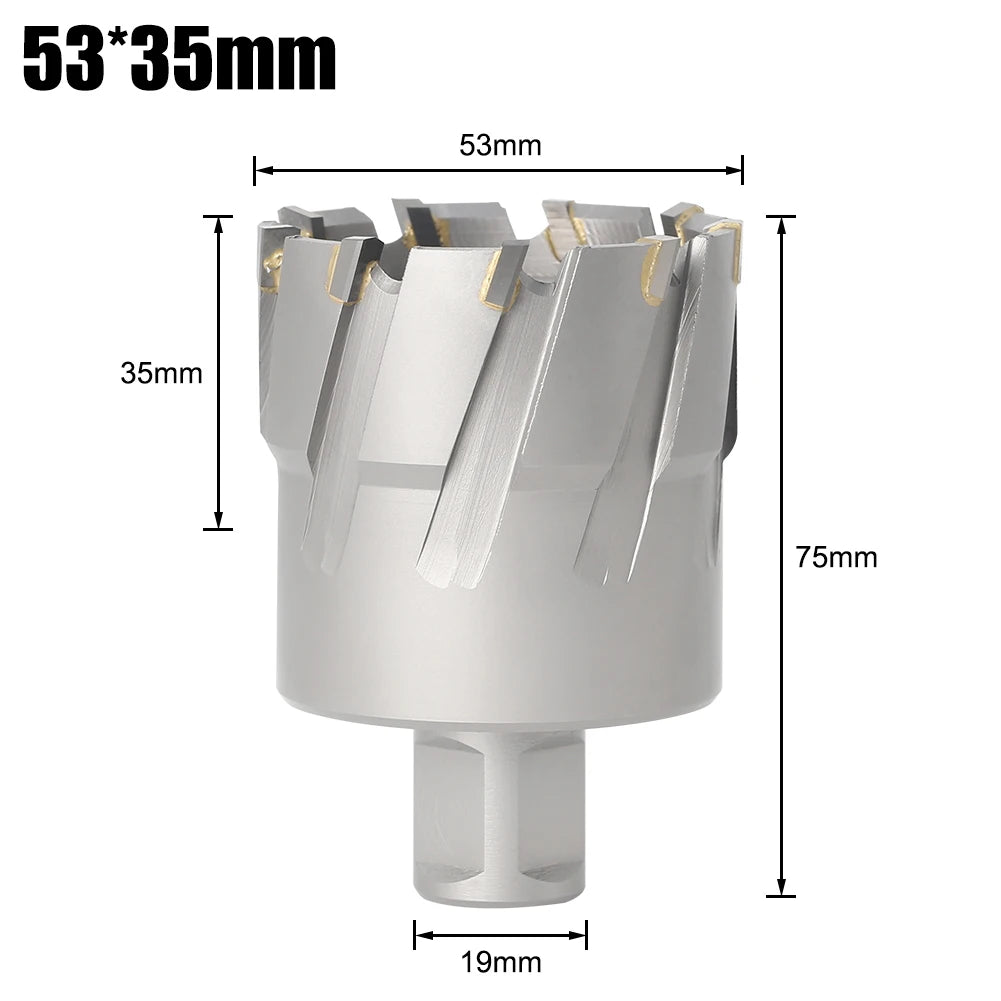 TCT Annular Cutter - 12-60mm, 3/4in Weldon Shank