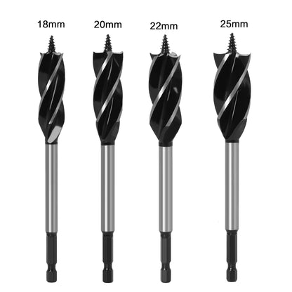 High carbon steel wood twist drill bit set - image 2 of 12