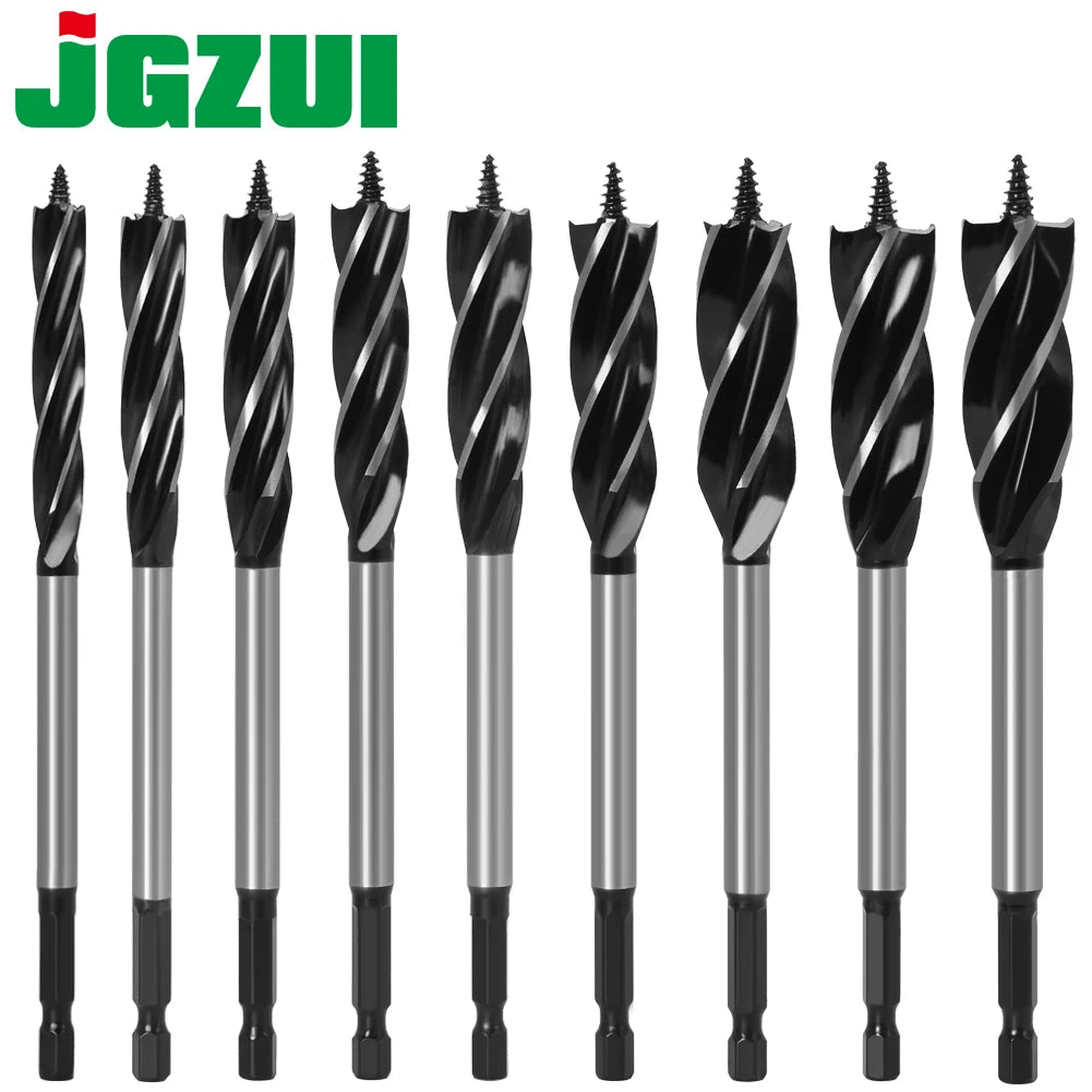 High carbon steel wood twist drill bit set - image 1 of 12