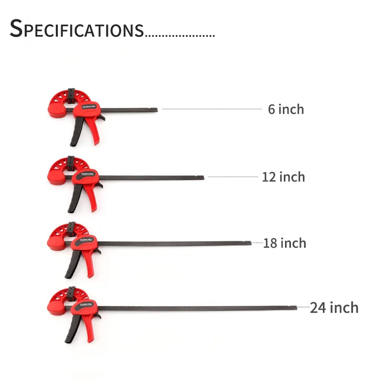 F-style bar clamp used as a spreader, reversible head