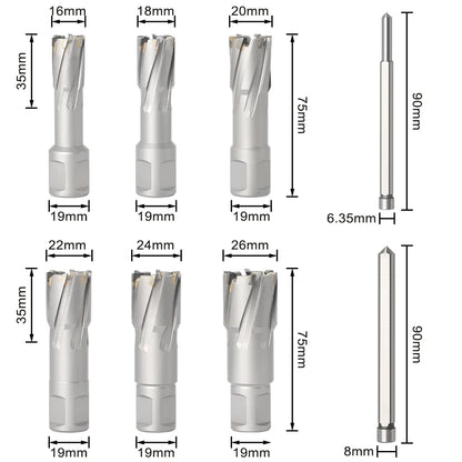 TCT annular cutter set - view 4