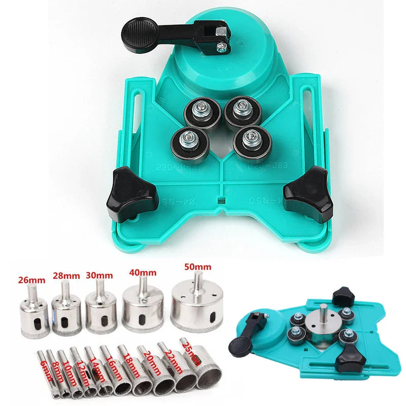 Diamond Hole Saw Guide - Tile and Granite Drilling